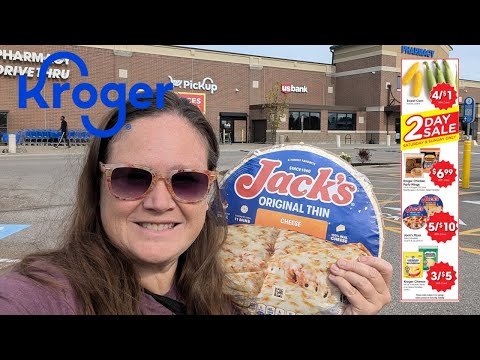 *2 DAY SALE* at Kroger for 8/2-8/3 | Shop with Me | $1.00 Jack’s Pizza & MORE