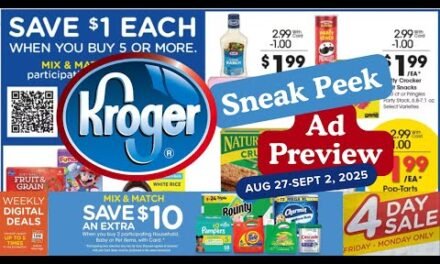 *4 Day Sale* Kroger SNEAK PEEK Ad Preview for 8/27-9/2 | MEGA SALE, New Weekly Digitals, & MORE