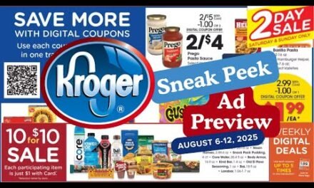 *5x Digitals* Kroger SNEAK PEEK Ad Preview for 8/6-8/12 | NEW Weekly Digitals & 2 Day Sale + MORE