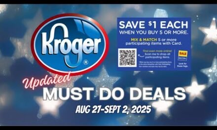*FREEBIES* Kroger UPDATED Must DO Deals for 8/27-9/2 | FREE Propel & Mac + MEGA Sale & MORE