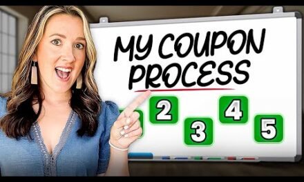 My Coupon Process- How I Save 80% Every Month!