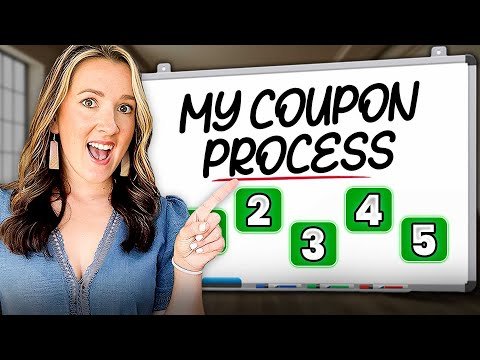 My Coupon Process- How I Save 80% Every Month!