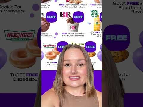 SEPTEMBER BIRTHDAYS! Here’s your birthday freebies and deals 🥳