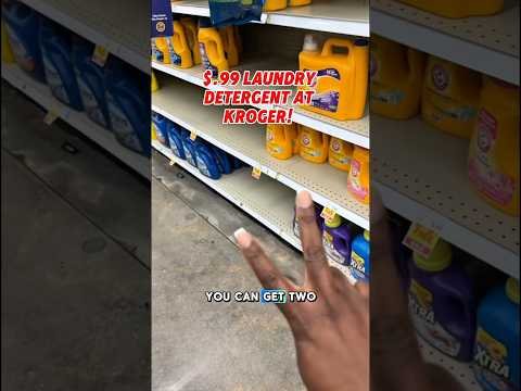 $0.99 Laundry Detergent at Kroger!