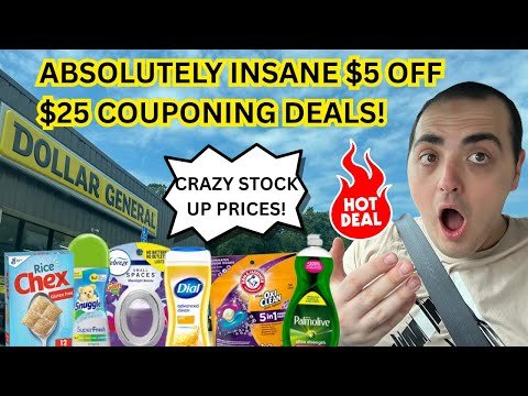 *THESE DEALS ARE HOT* ~ ABSOLUTELY INSANE $5 OFF $25 DOLLAR GENERAL DEALS (8/5/25 – 8/9/25)