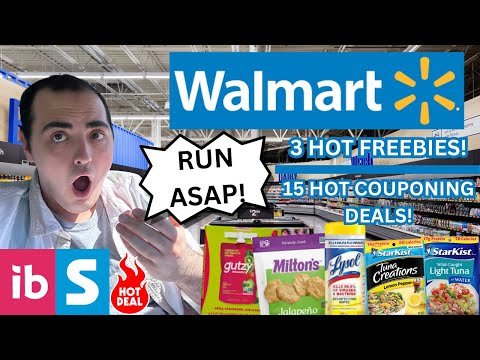 *RUN ASAP* ~ 3 HOT FREEBIE DEALS AT WALMART! ~ 15 HOT WALMART COUPONING DEALS! ~ AUGUST 2025