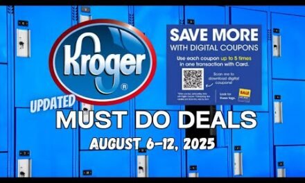 *$1 Coffee!!!* Kroger UPDATED Must Do Deals for 8/6-8/12 | 5x Digitals, BOGO, Sneak Peeks & MORE