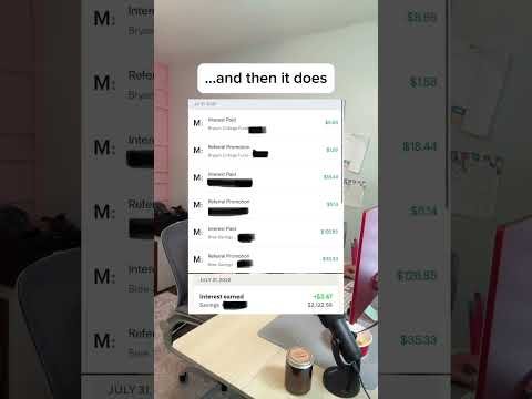 Love getting paid to have my money sit in an account!