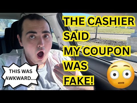 THE CASHIER SAID MY COUPON WAS FAKE! ~ THIS WAS AWKWARD! ~ HOW TO BEST HANDLE THIS SITUATION