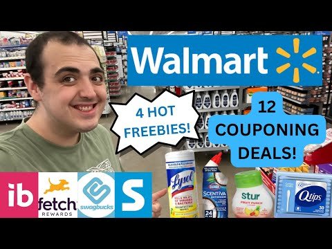 4 HOT FREEBIES AT WALMART! ~ HOT HOUSEHOLD DEALS / 12 WALMART COUPONING DEALS! ~ AUGUST 2025