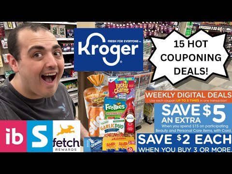 15 HOT KROGER COUPONING DEALS! ~ HOT MEGA EVENT / SELF CARE EVENT / MORE ~ 09/17/25 – 09/23/25