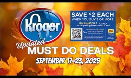 *UPDATES* Kroger’s MUST DO Deals for 9/17-9/23 | MEGA SALE, Beauty Event, Weekly Digitals, & MORE