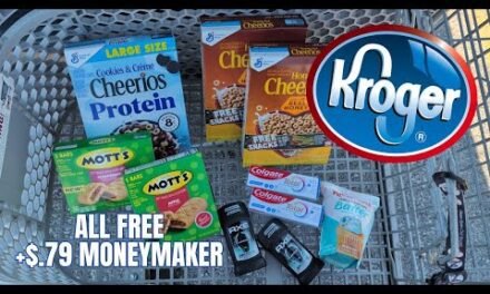 *ALL FREE* Kroger MONEYMAKER Hauls for 9/3-9/9 | FREE Deodorant, Toothpaste, Cereal, & MORE
