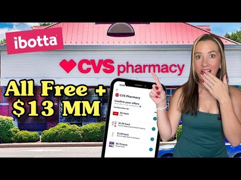 CVS Haul- All FREE+ $13 MM! Easy digital deals & ibotta rebates! 9/21-27/25
