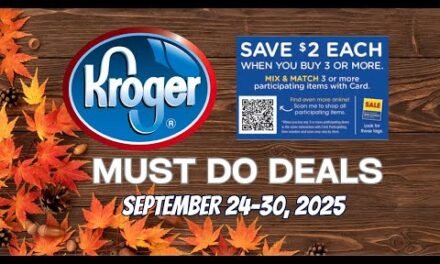 *WOW* Kroger MUST DO Deals for 9/24-9/30 | MEGA SALE, Beauty Event, Weekly Digitals, & MORE