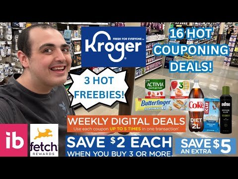 3 HOT FREEBIES AT KROGER! ~ 16 HOT KROGER COUPONING DEALS! ~ 09/24/25 – 09/30/25