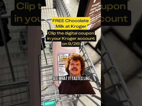 FREE Chocolate Milk at Kroger 🥛🍫