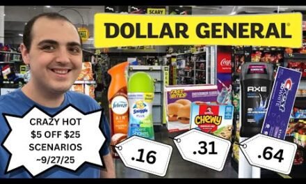 CRAZY HOT DOLLAR GENERAL $5 OFF $25 SCENARIOS (9/27/25) ~ .16 SNUGGLE / FEBREZE, .31 QUAKER, MORE!