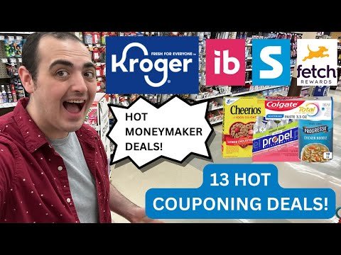 HOT MONEYMAKER DEALS AT KROGER! ~ 13 HOT KROGER COUPONING DEALS! ~ MEGA EVENT CONTINUED (9/3-9/9/25)