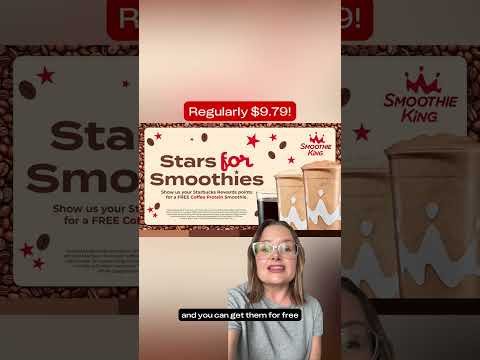 FREE Protein Coffee at Smoothie King