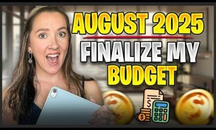 Finalize My Budget for August 2025! How much did I save as an extreme couponer?