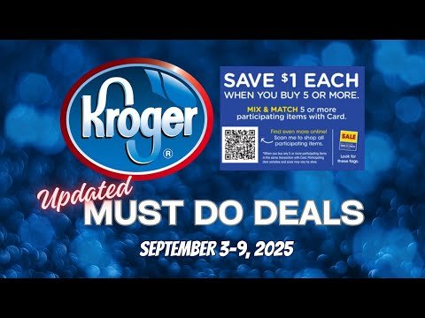 *BOGO Sauces* Kroger UPDATED Must DO Deals for 9/3-9/9 | MEGA SALE, Weekly Digitals, & MORE