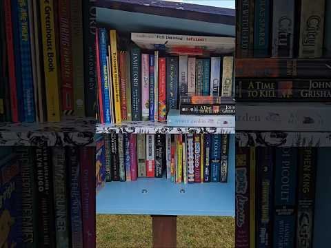 Let’s Stock My Little Free Library #littlefreelibrary
