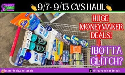 👏9/7 CVS Haul = HIGE MONEYMAKERS + Ibotta Glitch at CVS Couponing 9/7-9/13🔥9/7 CVS Deals