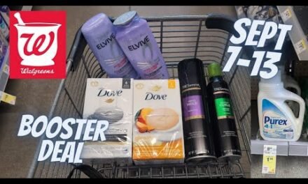 *AWESOME DEALS* Walgreens Haul for 9/7-9/13 | Booster Scenario | 4 Items for Less than $2