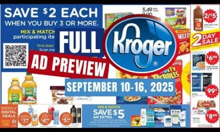 *NEW MEGA* Kroger FULL Ad Preview for 9/10-9/16 | Mega Sale, Beauty Event, Weekly Digitals, & MORE
