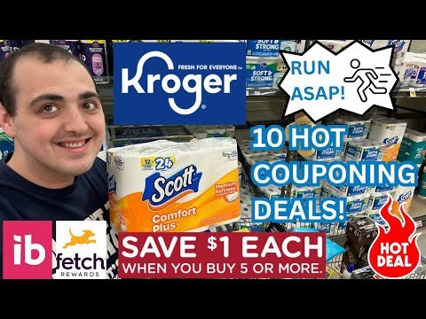 *RUN ASAP!* ~ 10 HOT KROGER COUPONING DEALS! ~ EPIC CLEARANCE FINDS / MORE ~ 9/9/25 ONLY!