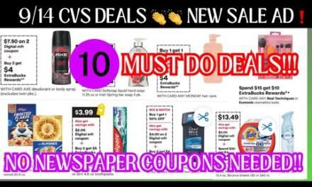 🔥9/14CVS 10 MUST DO DEALS🎉EASY DIGITAL & PRINTABLE CVS DEALS (FREEBIES & MM DEALS)  #cvsdeals