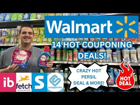 CRAZY HOT PERSIL DEAL AT WALMART! ~ 14 HOT WALMART COUPONING DEALS (FREEBIE) ~ CLEARANCE ~ SEPT 25