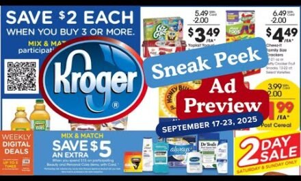 *SNEAK PEEK* Kroger Ad Preview for 9/17-9/23 | Buy 3 Save $2 MEGA SALE, Beauty Event, & MORE