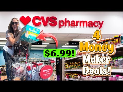 CVS Haul - 4 Money Maker Deals! Easy Beginner Friendly Couponing 9/14-27/25