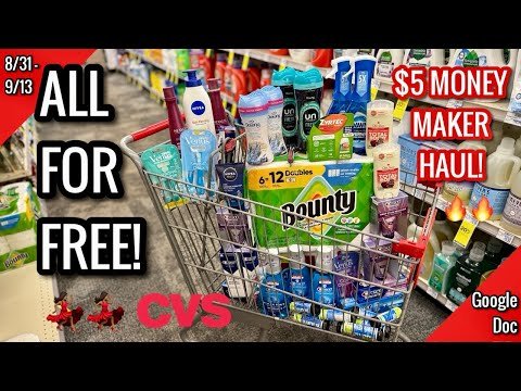 CVS Free & Cheap Coupon Deals & Haul | 8/31 – 9/13| BIG MONEY MAKER WEEK! 🔥| Learn CVS Couponing