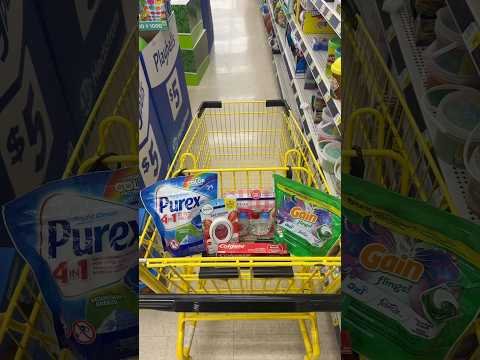 $8 LAUNDRY & HOUSEHOLD HAUL @ Dollar General Couponing 10/13-10/18! #dollargeneralhaul