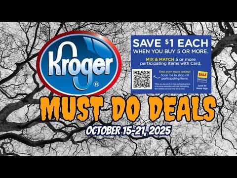 *MEGA SALE* Kroger MUST DO Deals for 10/15-10/21 | Halloween Candy Updates, Weekly Digitals, & MORE