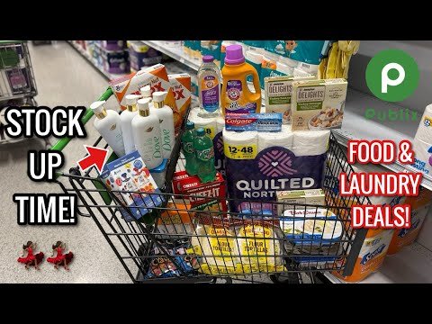 Publix Free & Cheap Grocery Couponing Deals & Haul| STOCK UP TIME! 🔥 | 10/15-10/21 or 10/16-10/22