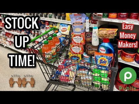 Publix Free & Cheap Grocery Couponing Deals & Haul| STOCK UP! Money Makers🔥| 10/1-10/7 or 10/2-10/9