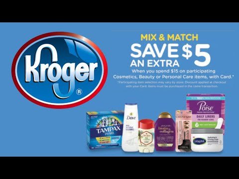 *$5 Off $15* Kroger’s Cosmetics, Beauty, & Personal Care Event for 10/22-10/28 | Deals & Scenarios