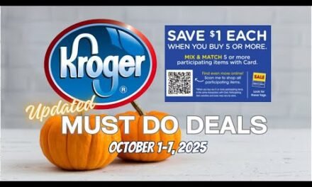 *MEGA SALE* Kroger UPDATED Must Do Deals for 10/1-10/7 | MEGA SALE, Buy 2 Save $10, & MORE