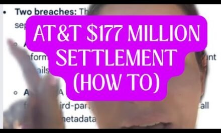 $177 MILLION AT&T Class Action Lawsuit! How To Class Action Settlement #classaction