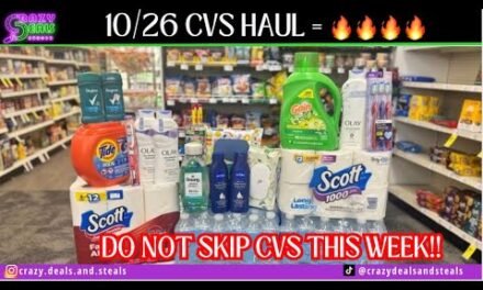 10/26 CVS HAUL IS 🔥🔥🔥 Do NOT Skip CVS Couponing This Week!! $0.40 Baby Care, Freebies & MORE!
