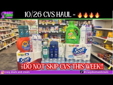 10/26 CVS HAUL IS π₯π₯π₯ Do NOT Skip CVS Couponing This Week!! $0.40 Baby Care, Freebies & MORE!