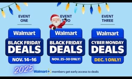 *BLACK FRIDAY* Walmart Announces 2025 Black Friday Event Dates & Sneak Peek Deals | 3 Events