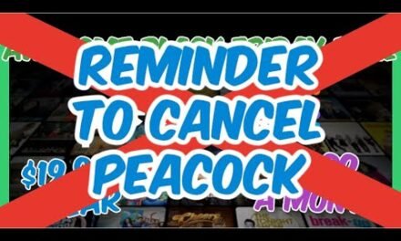 Reminder to Cancel Peacock || Black Friday Deal || Peacock Black Friday Coming Soon