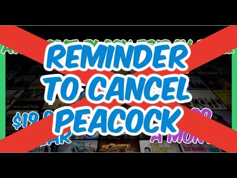 Reminder to Cancel Peacock || Black Friday Deal || Peacock Black Friday Coming Soon