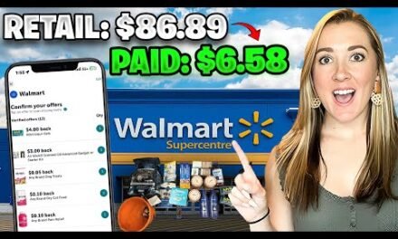 Walmart Haul – Save 92% USING ONLY YOUR PHONE! Easy freebies & Ibotta rebates. 10/26-11/1/25