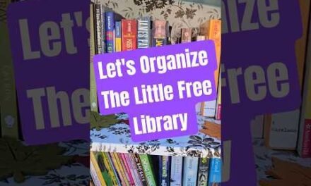 Let’s fill the Little Free Library and Prepare for Halloween #littlefreelibrary #restock #lfl